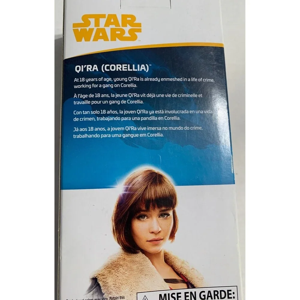 Star Wars Qi'ra Corellia Action Figure. New in box.
